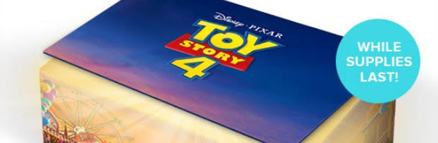 Disney Movie Club Offering TOY STORY 4 Blu-ray+DVD+Digital Bundle Box 