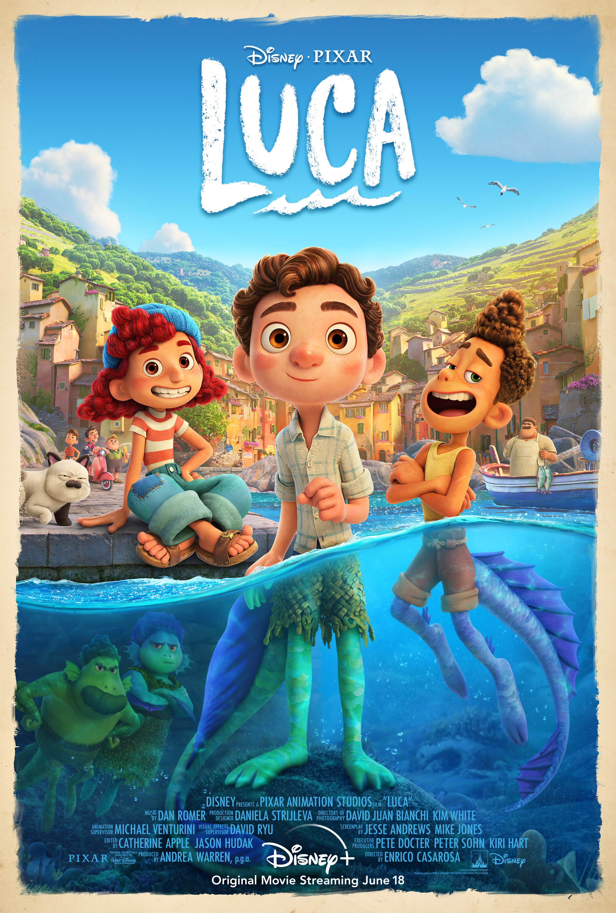 Luca Movie Poster - #588597