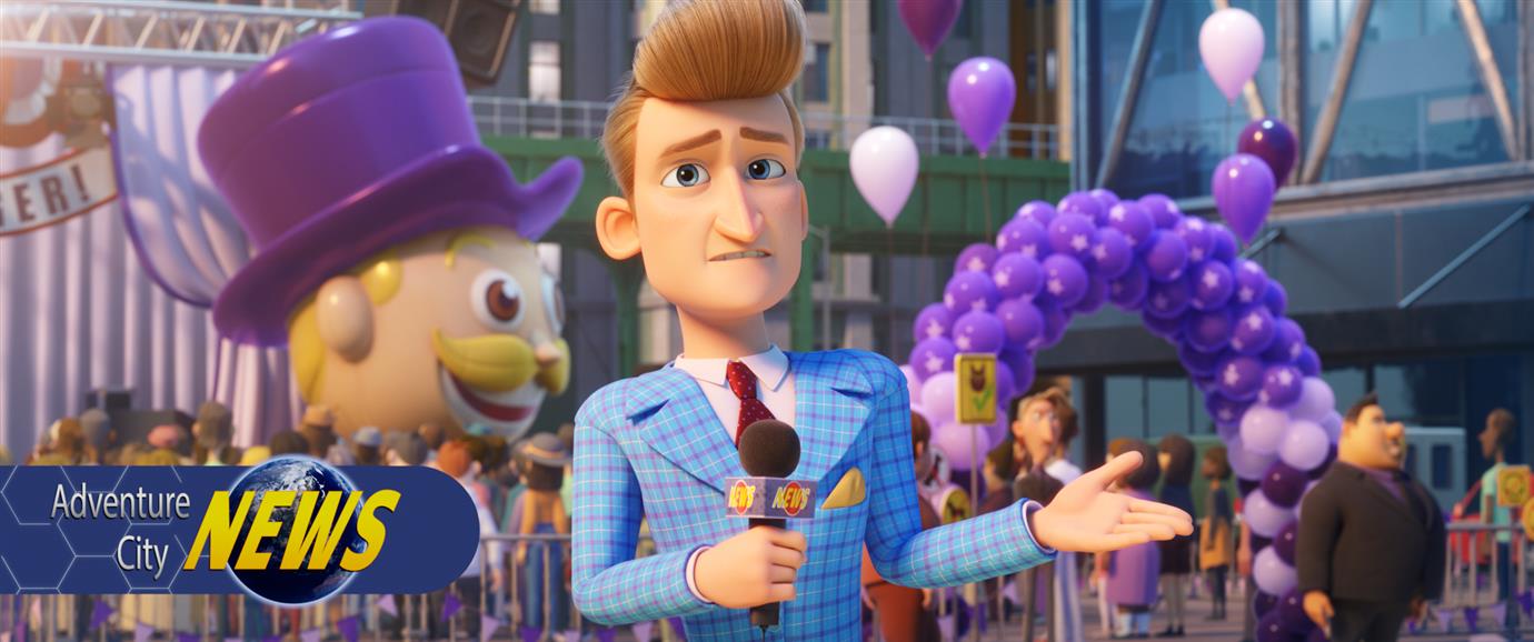  Marty Muckracker (voiced by Jimmy Kimmel) in PAW PATROL: THE MOVIE from Paramount Pictures. Photo Credit: Courtesy of Spin Master. 