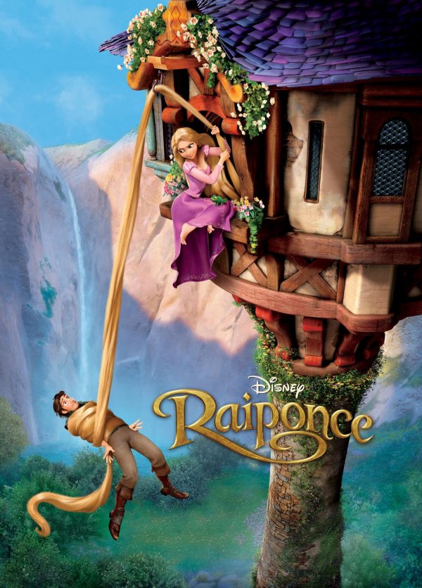 Tangled Movie Poster - Tangled (Rapunzel) poster from France #26352