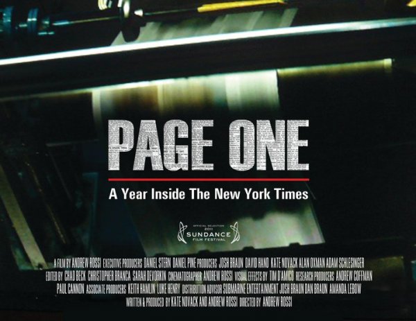 Page One: A Year Inside the New York Times (2011) movie photo - id 47560