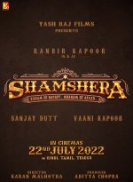 Shamshera poster