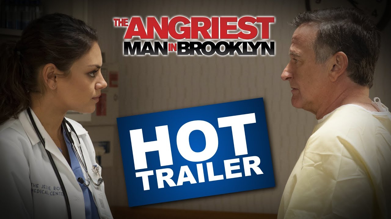 Watch The Angriest Man in Brooklyn Theatrical Trailer — Official Trailer