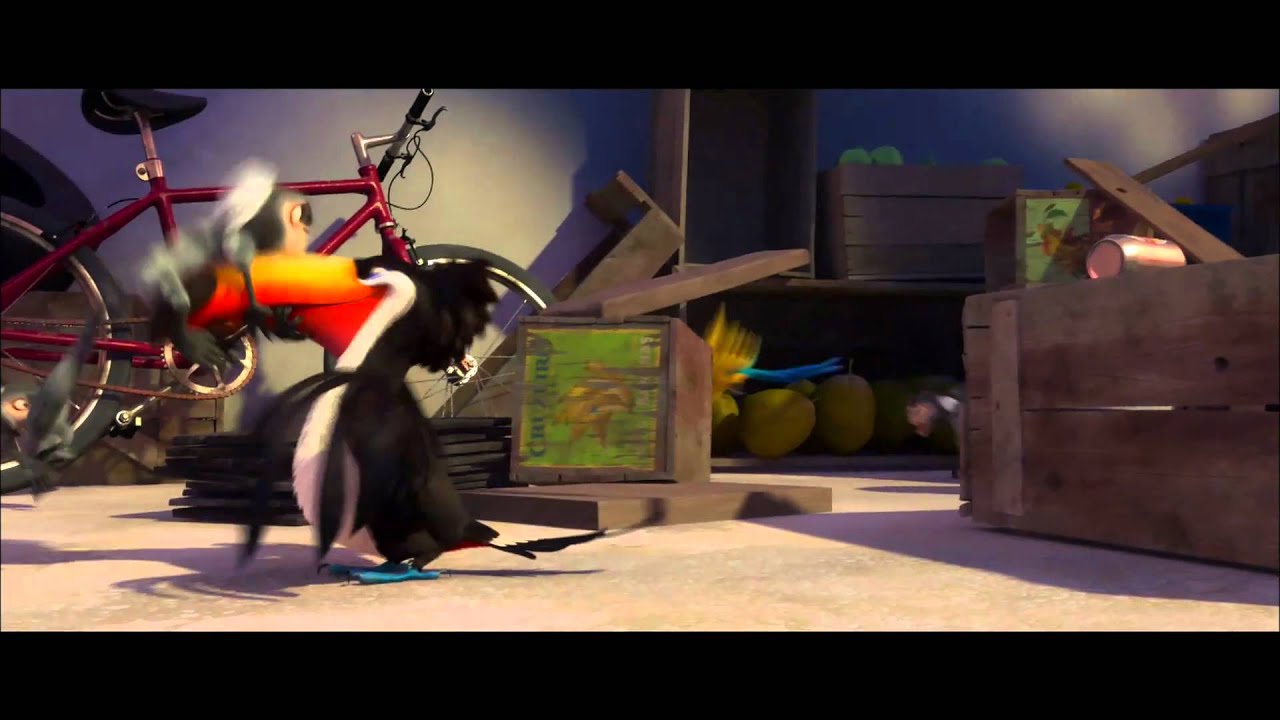watch Rio Video Clip: Birds Vs. Monkey