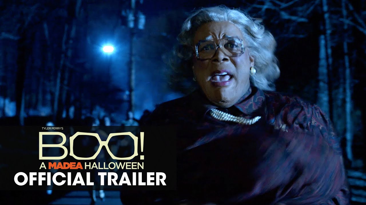 watch Tyler Perry's Boo! A Madea Halloween Theatrical Trailer