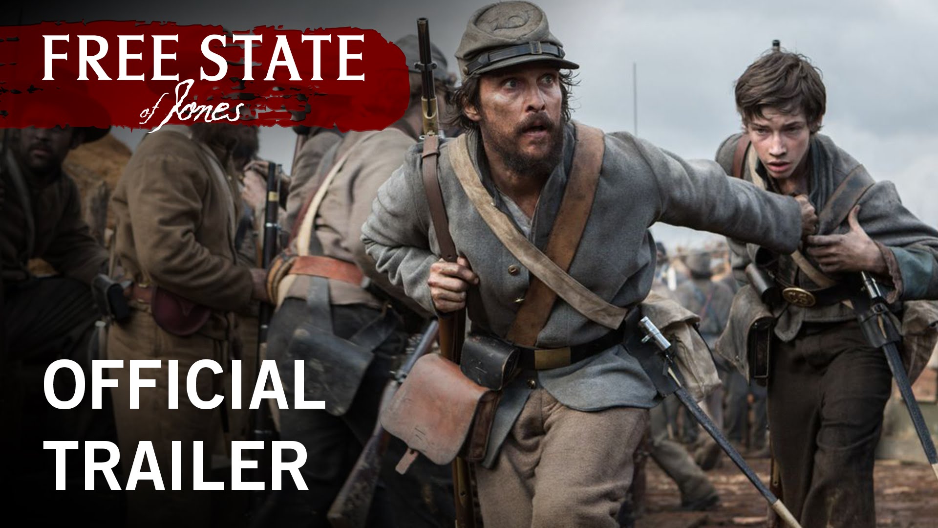 watch Free State of Jones Theatrical Trailer