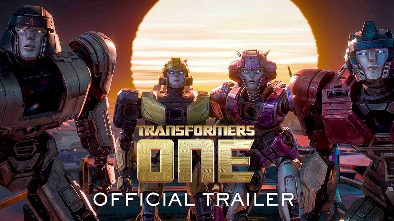 watch Transformers One Official Trailer