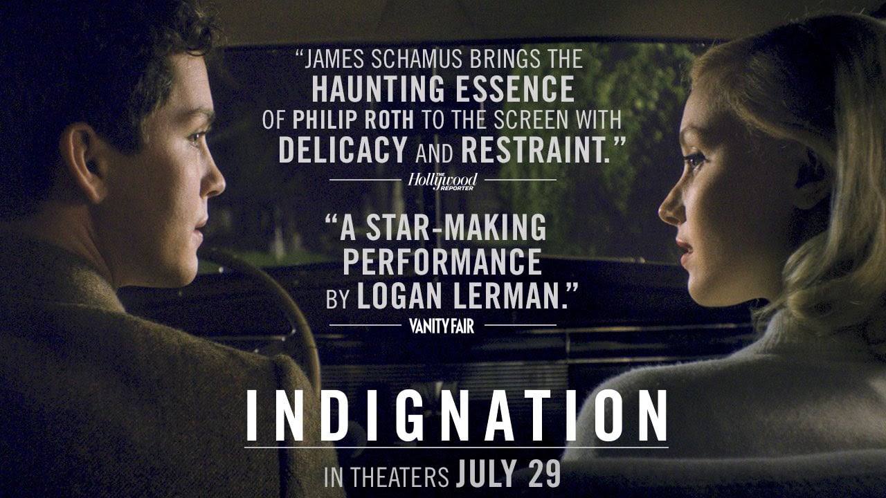 watch Indignation Theatrical Trailer