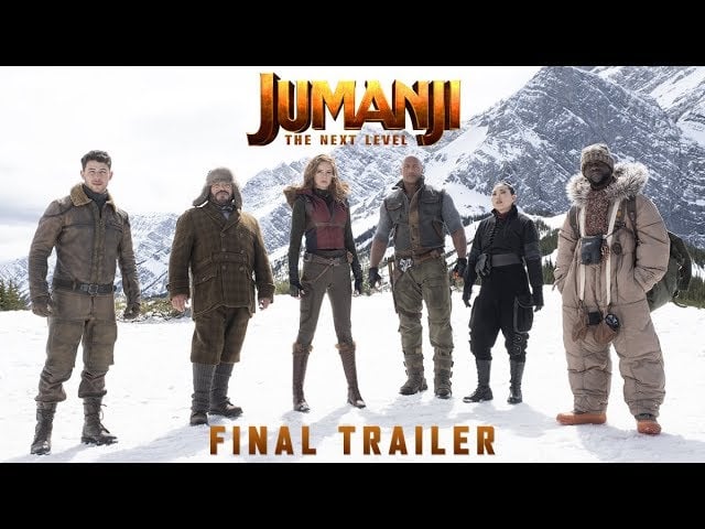 Jumanji The Next Level trailer, cast, release date, plot
