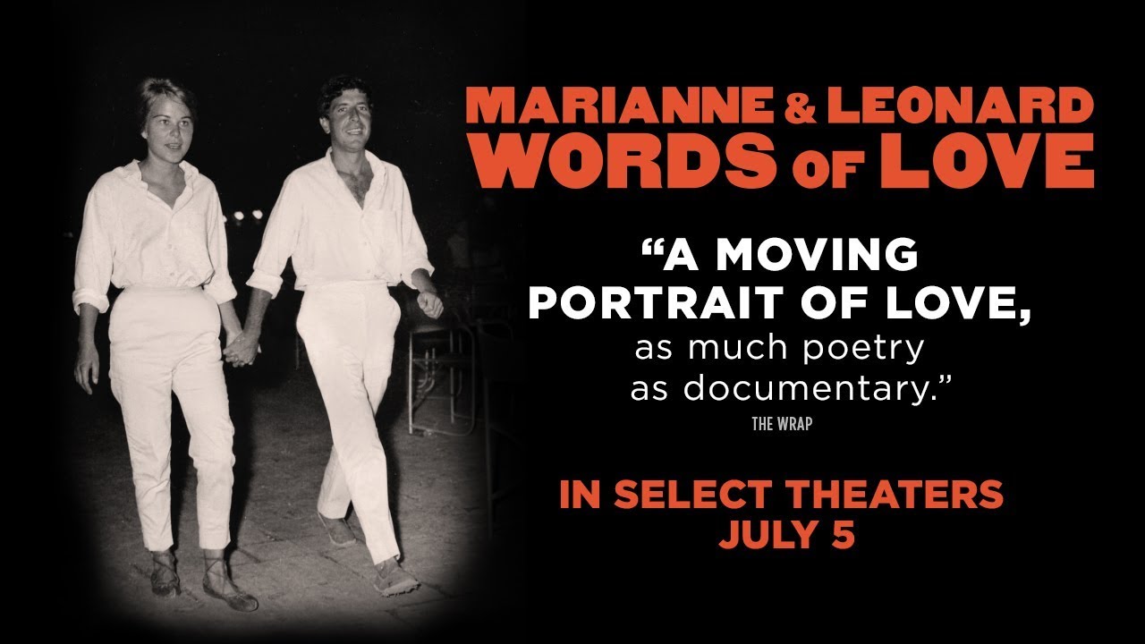 watch Marianne & Leonard: Words of Love Official Trailer