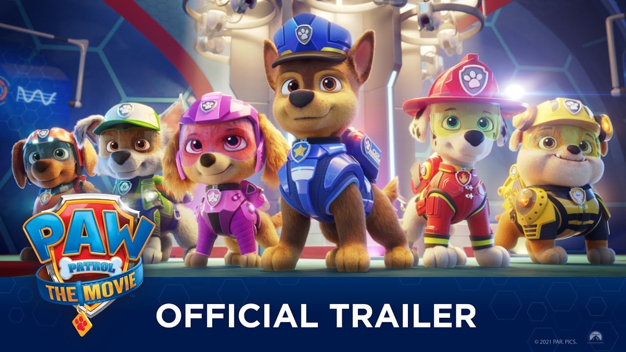 watch PAW Patrol: The Movie Official Trailer