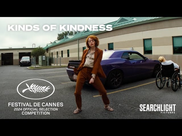 watch Kinds of Kindness Cannes Announcement 