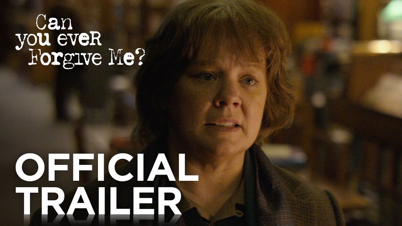 watch Can You Ever Forgive Me? Theatrical Trailer