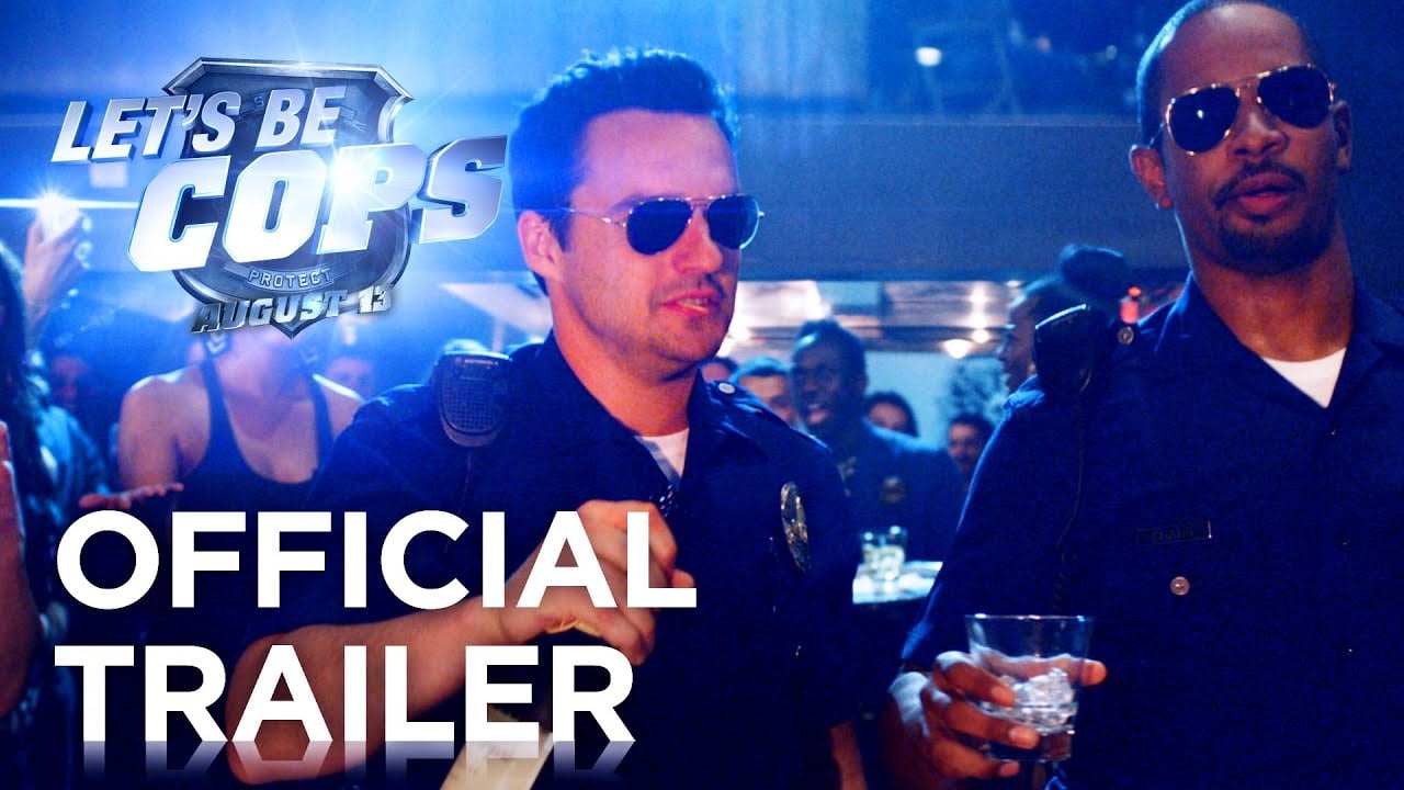 watch Let's Be Cops Theatrical Trailer