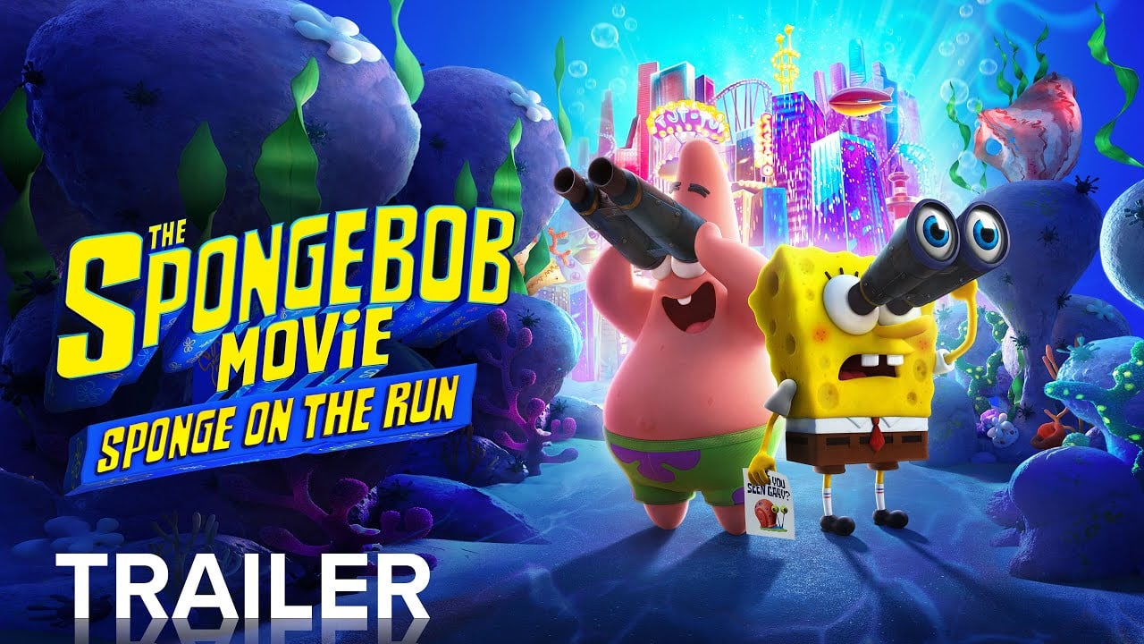 watch The SpongeBob Movie: Sponge on the Run Official Trailer #2