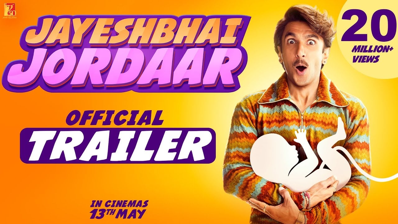 watch Jayeshbhai Jordaar Official Trailer