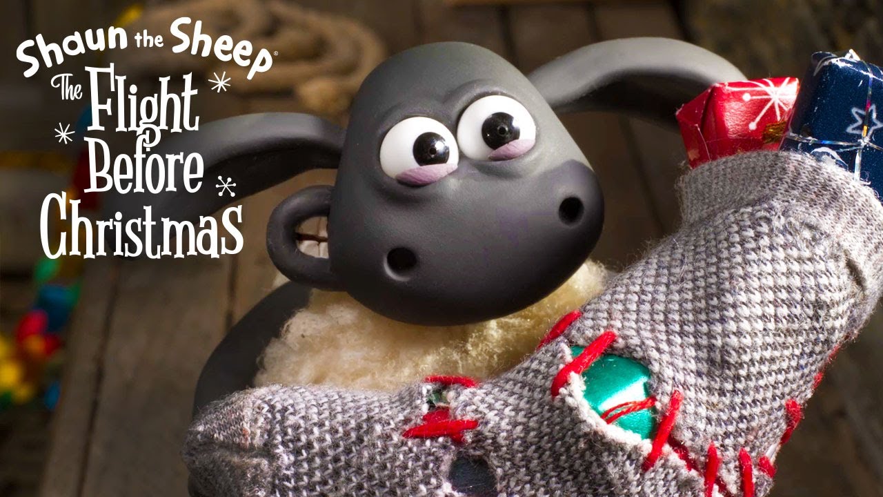 watch Shaun The Sheep: The Flight Before Christmas Official Trailer