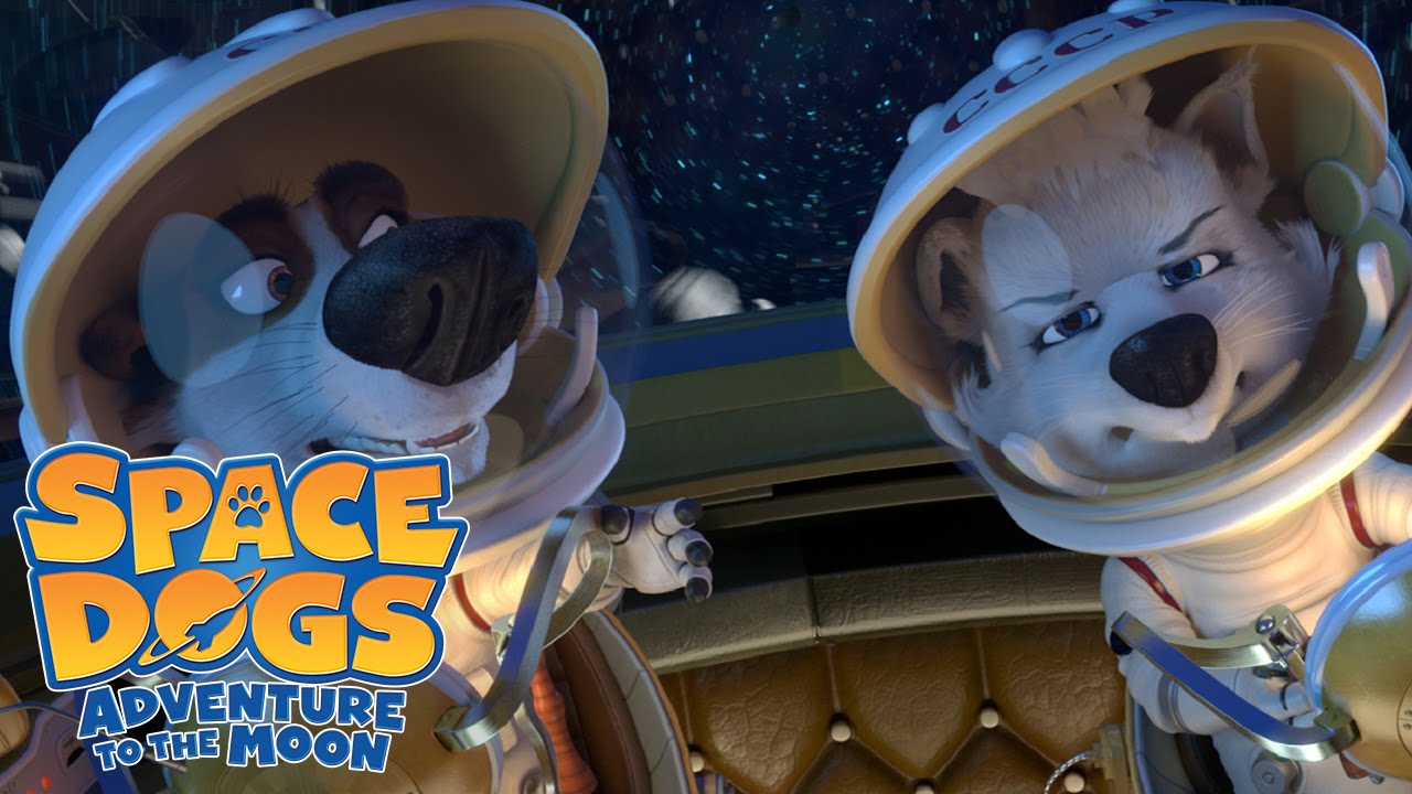 watch Space Dogs: Adventure to the Moon Theatrical Trailer