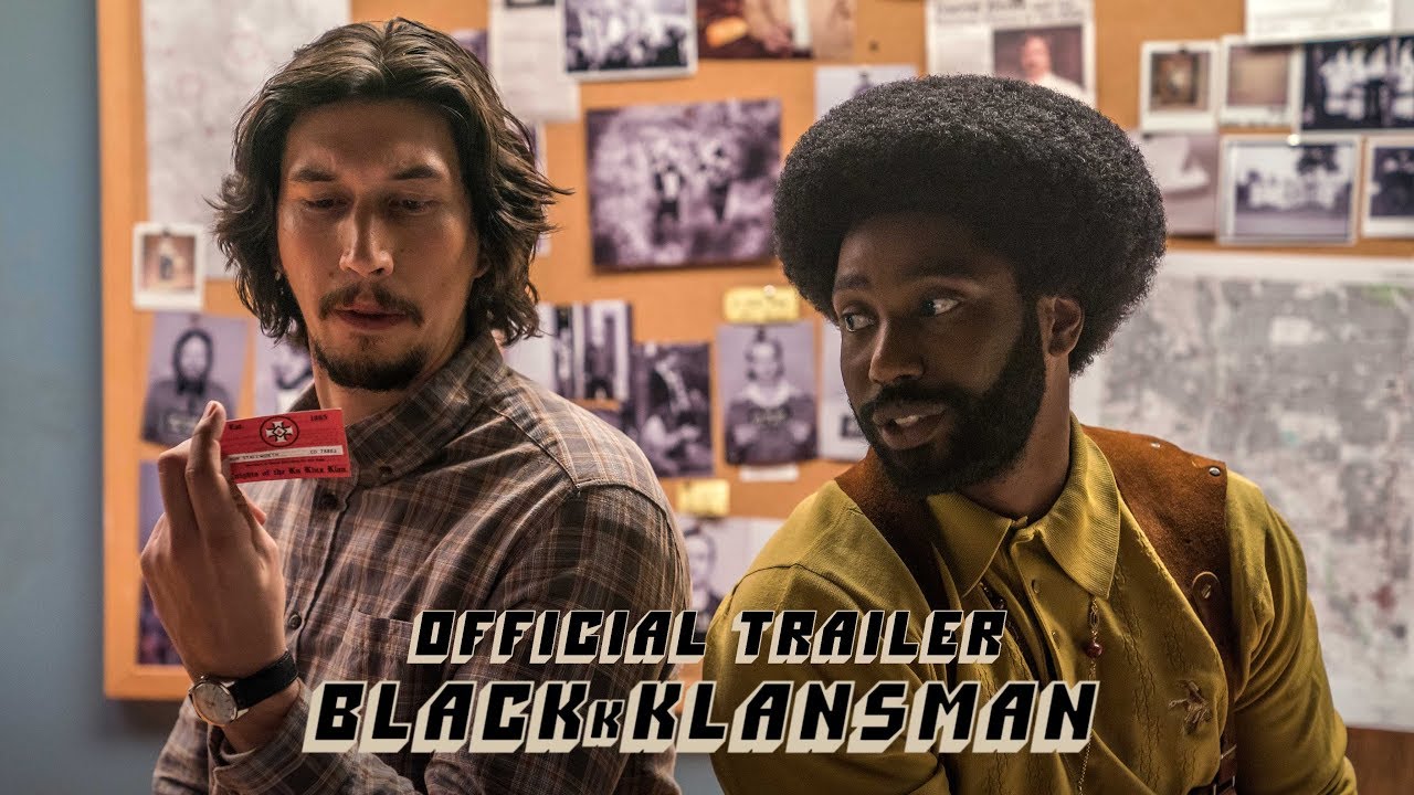 watch BlacKkKlansman Theatrical Trailer