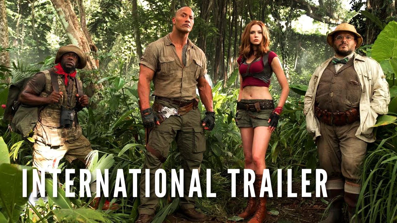 watch Jumanji: Welcome to the Jungle International Trailer